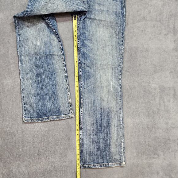 Maurices Jeans Taylor Boot Cut Size 11/12 Short Distressed - Picture 10 of 10